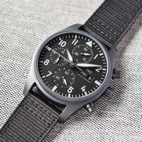 iwc top gun chronograph 41|iwc top gun 41 ceratanium.